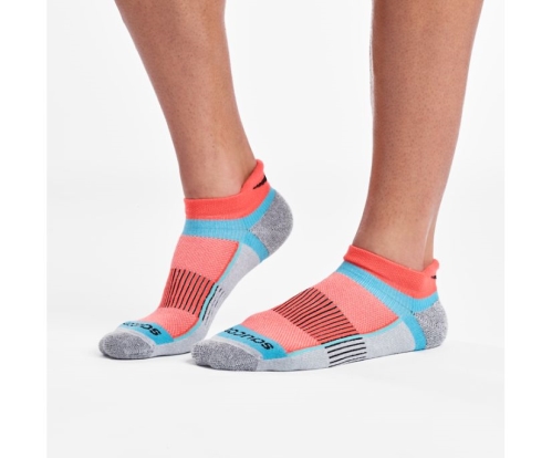 Tenis Saucony Inferno No Show Tab 3-Pack Socks Unisexo Calcetines Accesorios Gris Heather México MX-628-UO